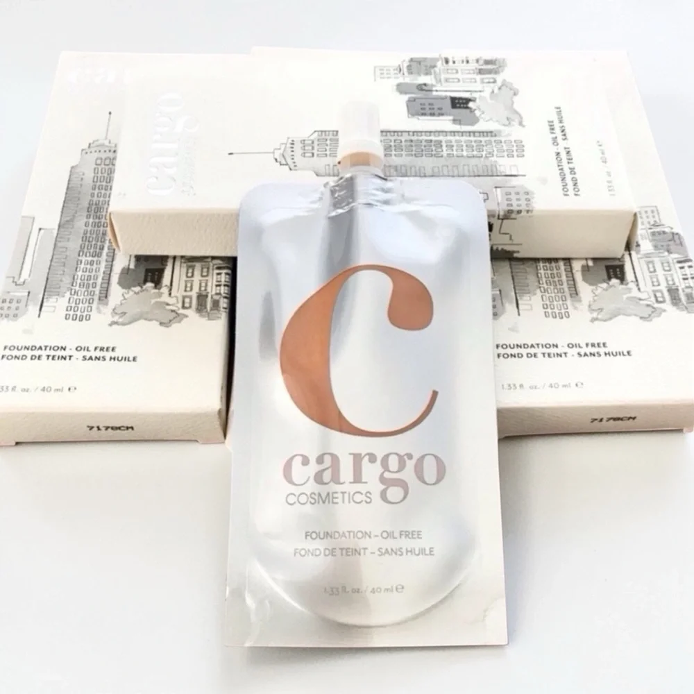 🆕5 Boxes Cargo Oil Free Foundation